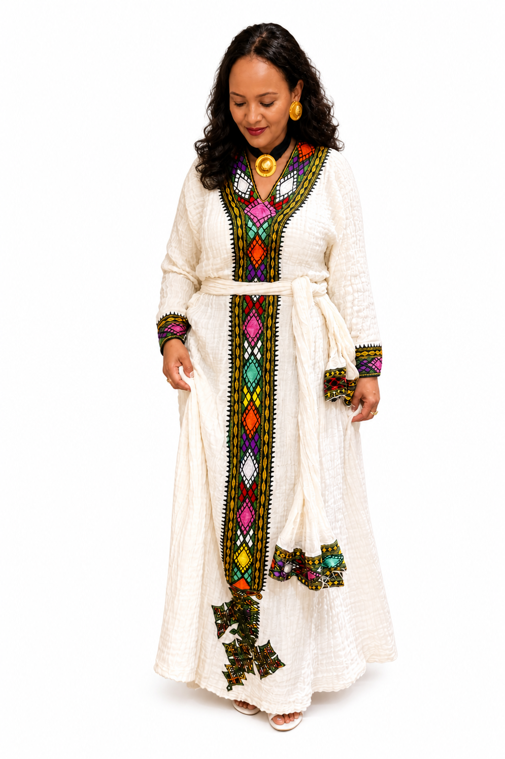 Axum Tielf Traditional - Habesha dress