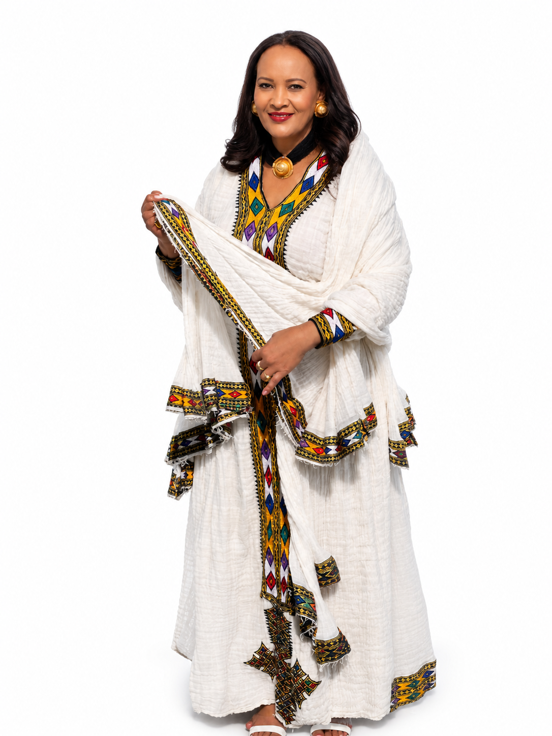 Axum Tiel  Traditional Habesh Ethiopian/Eretrea dress