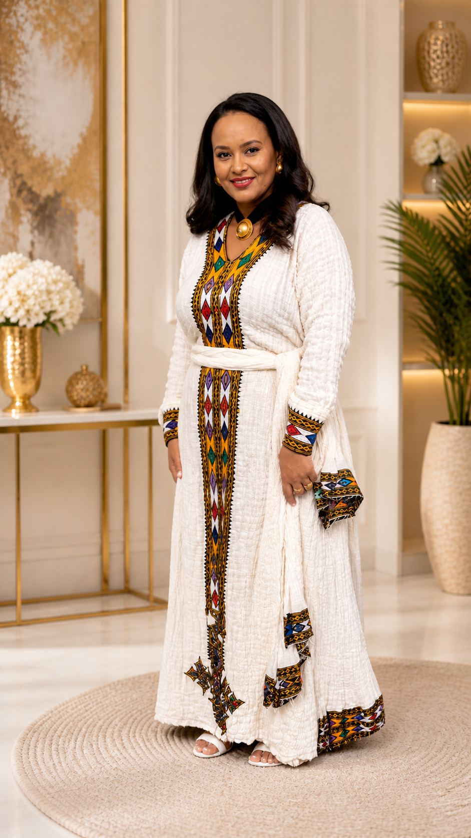 Axum Tiel  Traditional Habesh Ethiopian/Eretrea dress